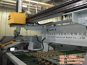 無錫百禾工業機器人 實現高效自動化上下料
